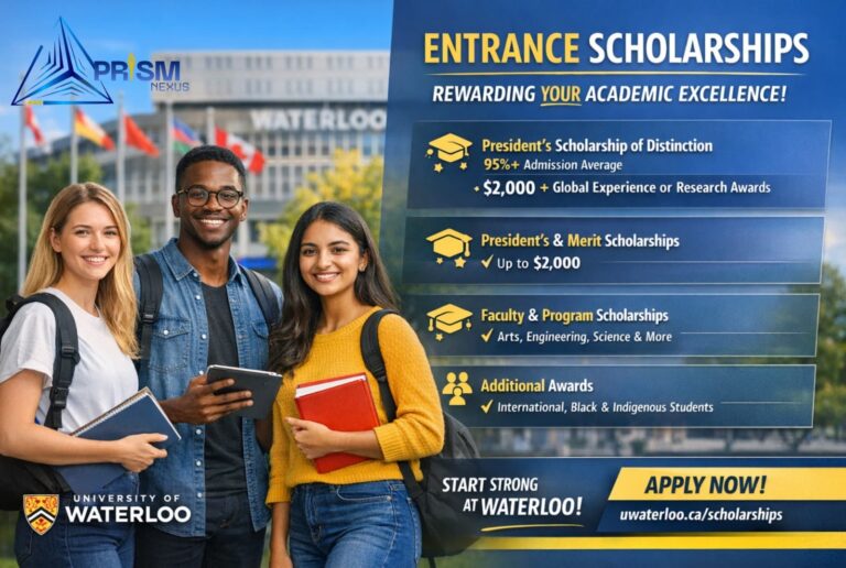 Entrance Scholarships at the University of Waterloo: Rewarding Academic Excellence from Day One
