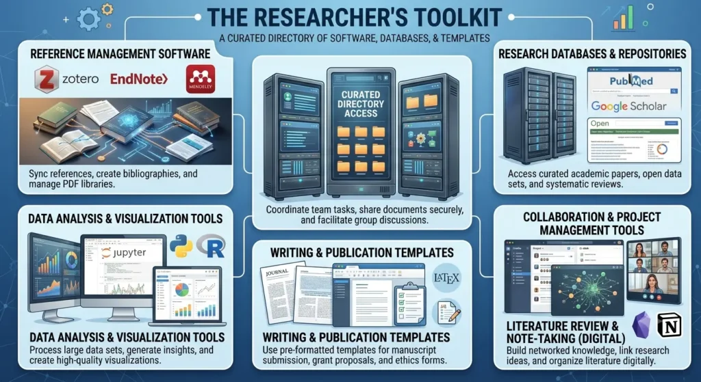 The Researcher's Toolkit A Curated Directory of Software, Databases, and Templates